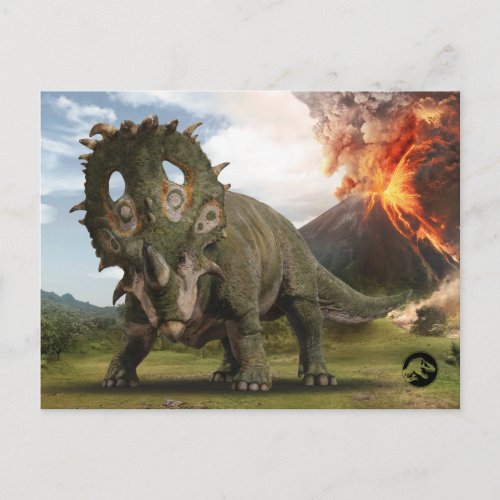 Jurassic World  Sinoceratops Postcard