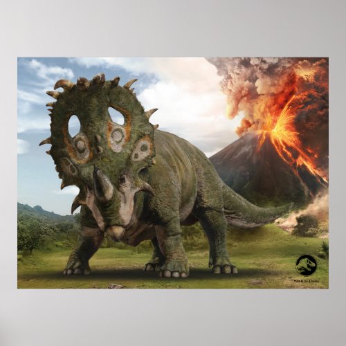 Jurassic World  Sinoceratops Poster