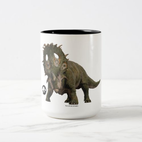 Jurassic World  Sinoceratops Two_Tone Coffee Mug