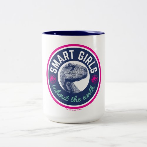 Jurassic World  Smart Girls Inherit the Earth Two_Tone Coffee Mug