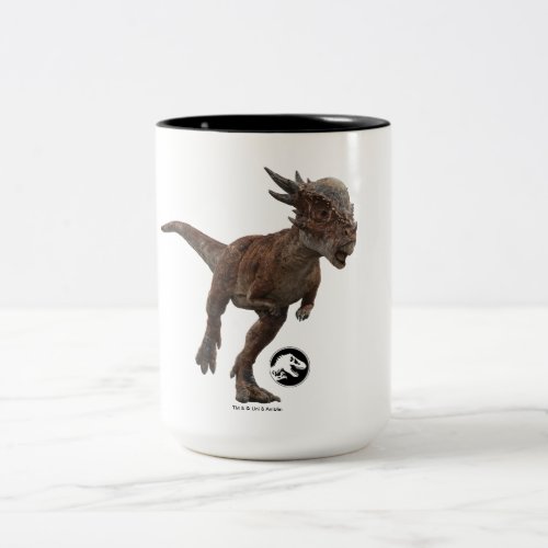 Jurassic World  Stiggy Two_Tone Coffee Mug