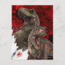 Jurassic World | T-Rex & Carnotaurus Signs Postcard