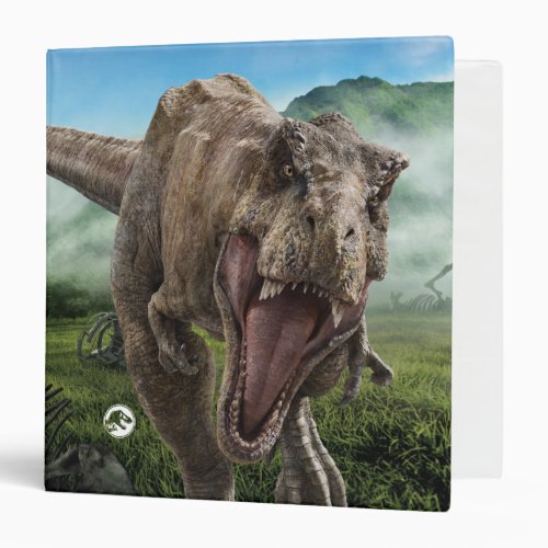 Jurassic World  T Rex _ Instinct to Hunt 3 Ring Binder