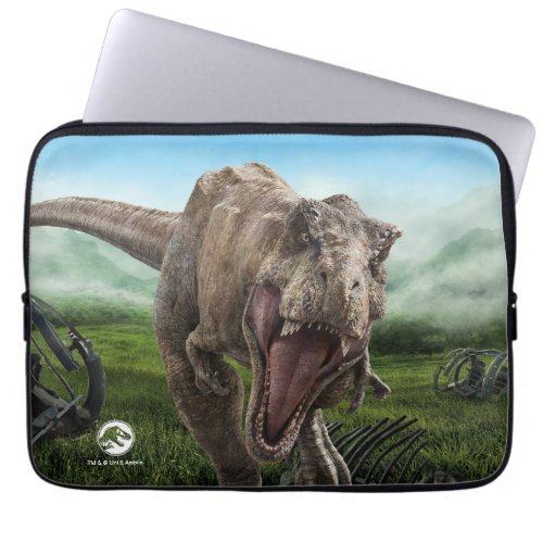 Jurassic World  T Rex _ Instinct to Hunt Laptop Sleeve