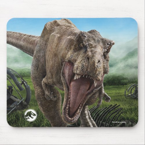 Jurassic World  T Rex _ Instinct to Hunt Mouse Pad