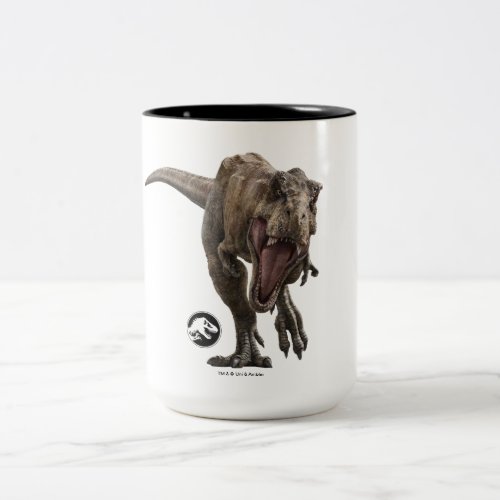 Jurassic World  T Rex _ Instinct to Hunt Two_Tone Coffee Mug