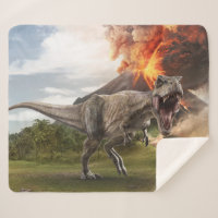 Jurassic World | T. Rex Sherpa Blanket