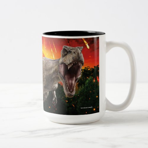 Jurassic World  T Rex Two_Tone Coffee Mug