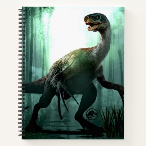 Jurassic World  Therizinosaurus in Forest Notebook