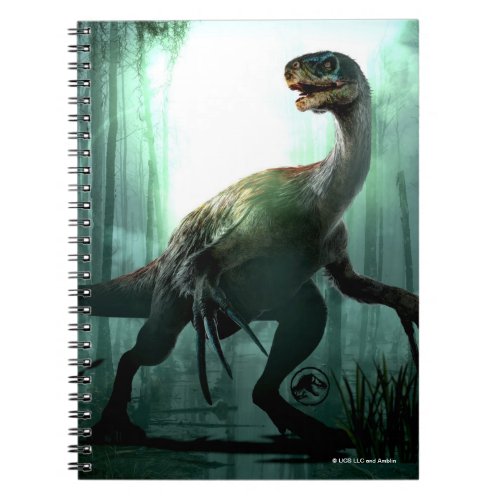 Jurassic World  Therizinosaurus in Forest Notebook