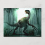 Jurassic World | Therizinosaurus in Forest Postcard