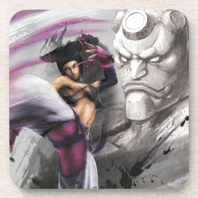 Juri Vs. Hakan Beverage Coaster (Front)