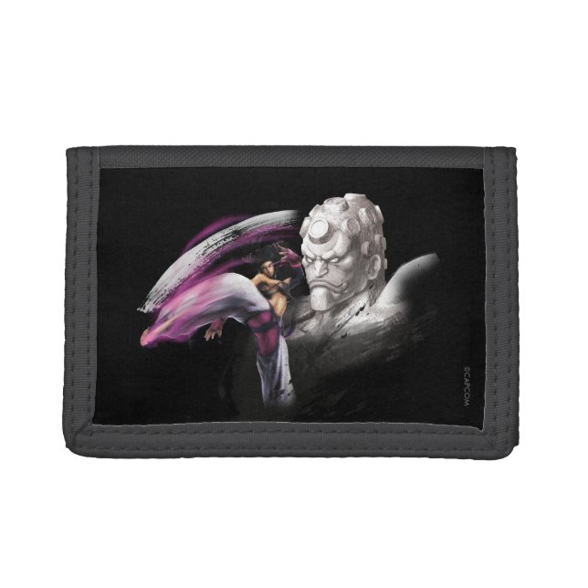 Juri Vs. Hakan Tri-fold Wallet (Front)