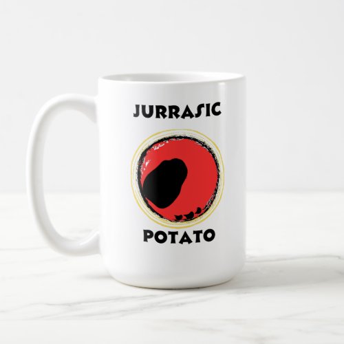 Jurrasic Potato and Baby Chips Full Potato Coffee Mug