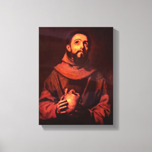 Jusepe de Ribera - St Francis of Assisi Canvas Print