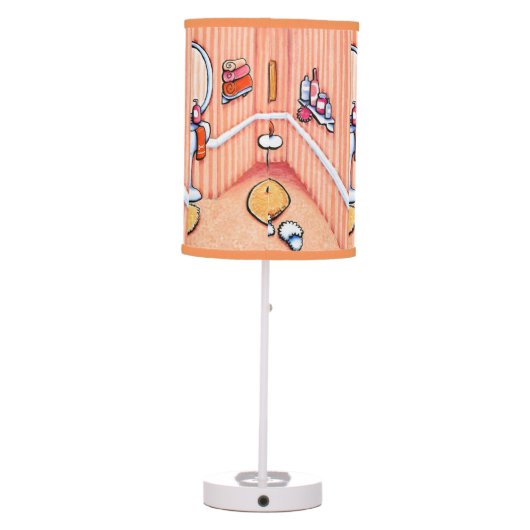 Just 5 More Minutes Table Lamp (Back)