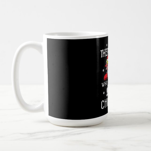 Just A Ater Mom Who Loves Christmas Acting Student Coffee Mug (Left)