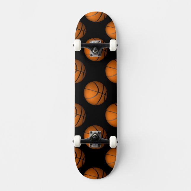 Just a Ball Basketball Sport Skateboard Deck (Front)
