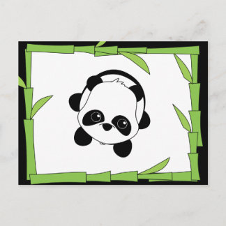 Just a Bite of Bamboo Postcard