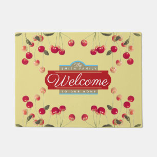 Just a Bowl of Cherries Welcome Doormat