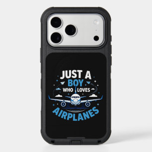 Just A Boy who Loves Airplanes iPhone 17 Pro Max Case