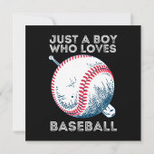 Just a Boy Who Loves Baseball (Back)