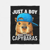 Just A Boy Who Loves Capybaras