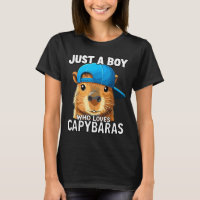 Just A Boy Who Loves Capybaras