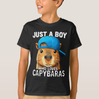 Just A Boy Who Loves Capybaras 