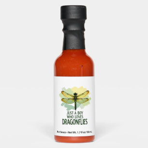 Just a Boy who loves Dragonflies. Dragonflies Drag Hot Sauces
