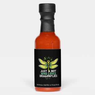 Just a Boy who loves Dragonflies. Dragonflies Drag Hot Sauces