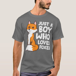 Just a Boy Who Loves Foes  T-Shirt