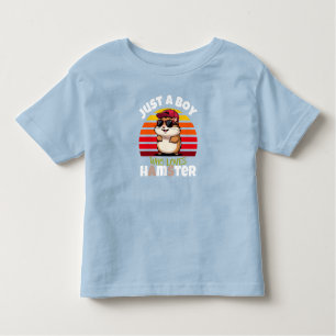 Just a Boy who loves Hamsters Toddler T-shirt