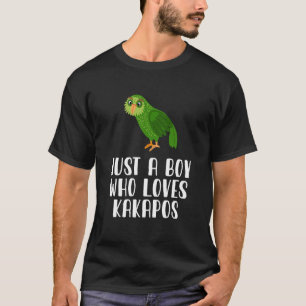 Just A Boy Who Loves Kakapos T-Shirt