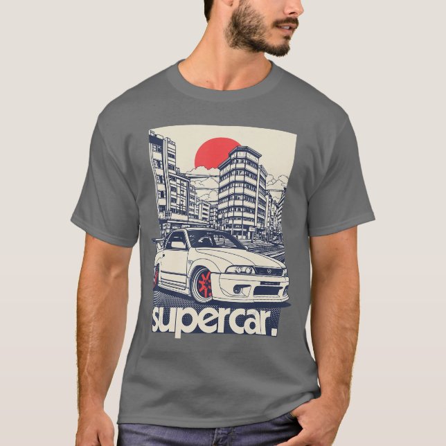 Just a Boy Who Loves s SuperSports T-Shirt (Front)