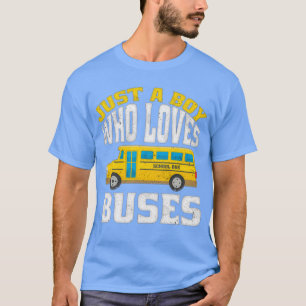JUST A BOY WHO LOVES SCHOOL NOZZLES T-Shirt
