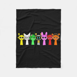 Just A Boy Who Loves Sprunky Funny Sprunky Game Fleece Blanket