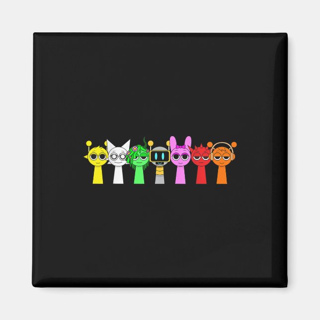 Just A Boy Who Loves Sprunky Funny Sprunky Game  Magnet (Front)