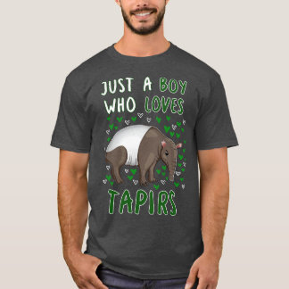 Just A Boy Who Loves Tapirs T-Shirt