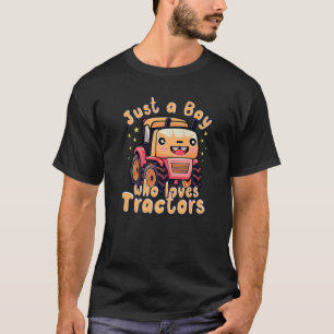 Just a boy who loves tractors Premium_5 T-Shirt