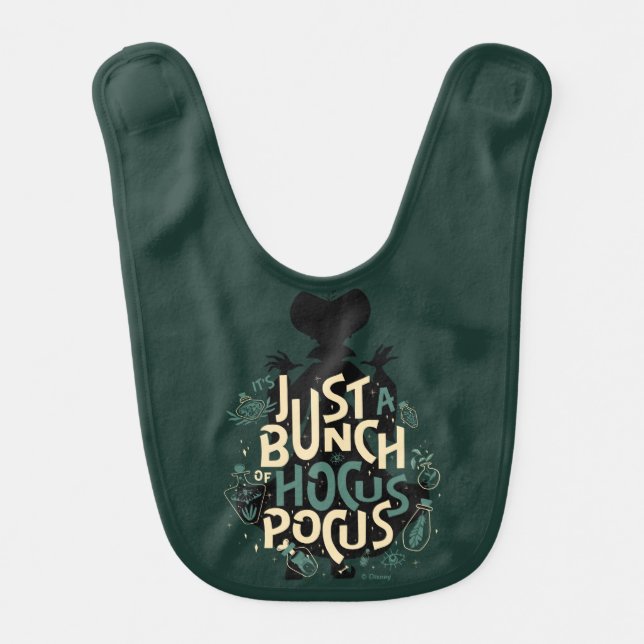 Just a Bunch of Hocus Pocus Baby Bib (Front)
