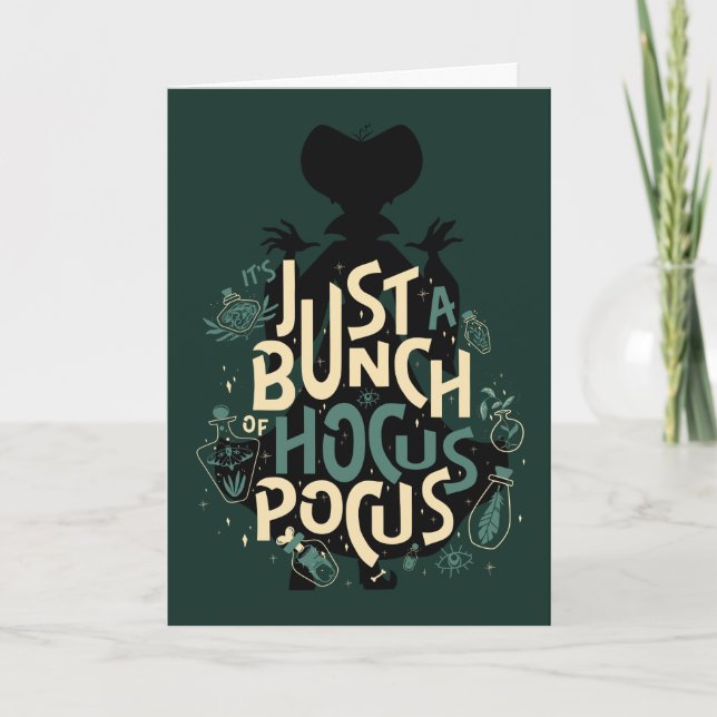 Just a Bunch of Hocus Pocus Card (Front)