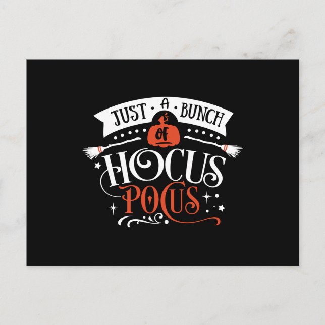 Just a bunch of hocus pocus postcard (Front)