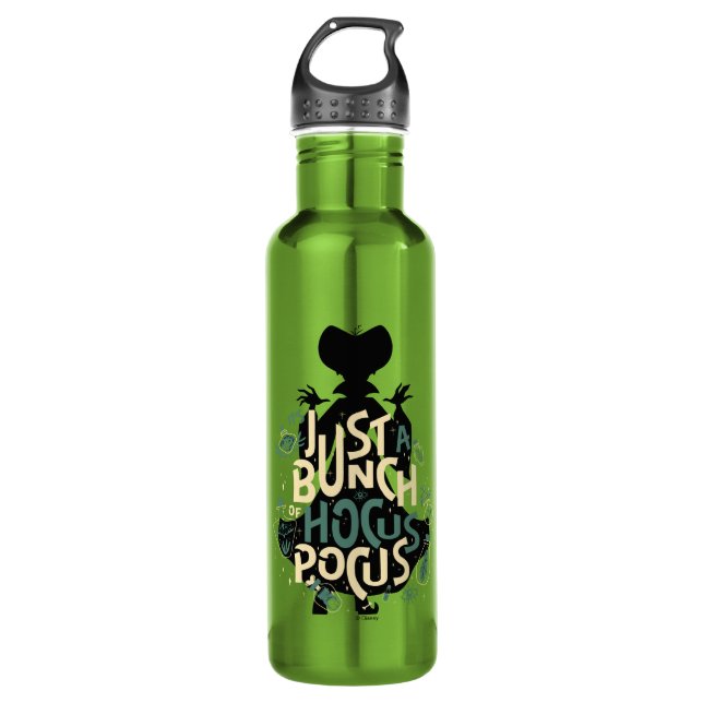 Just a Bunch of Hocus Pocus Stainless Steel Water Bottle (Front)