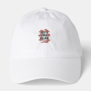 Just a Chill Villain Japanese Red Cloud Anime Aest Hat