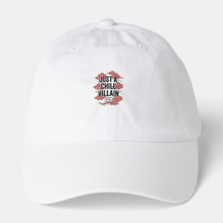 Just a Chill Villain Japanese Red Cloud Anime Aest Hat