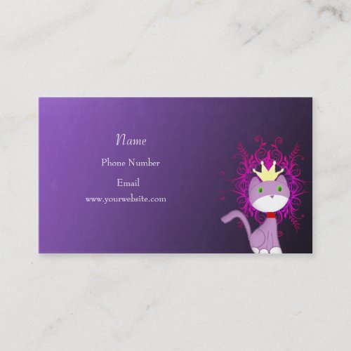Just a cool cat ! business card