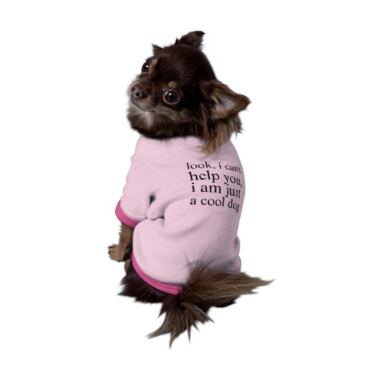 just a cool dog T-Shirt (Back)