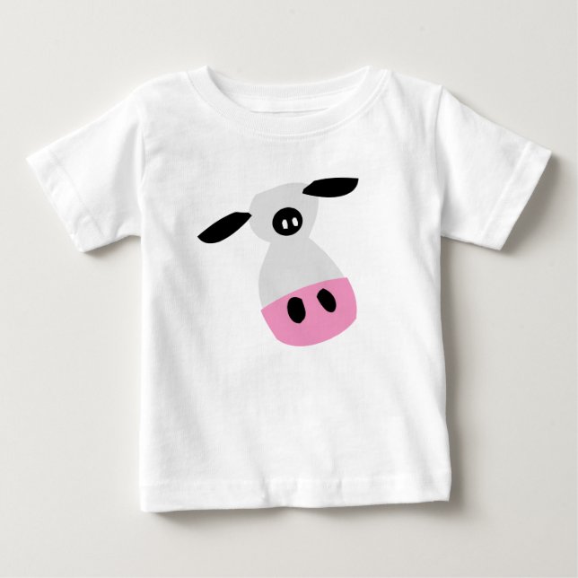 Just a Cow Baby T-Shirt (Front)