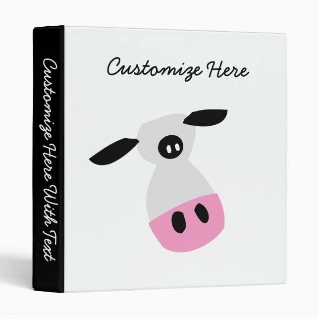 Just a Cow Binder (Front/Spine)